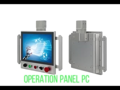 15' PCAP بازو نصب شده عملکرد صفحه LCD PC همه در یک بدون فن