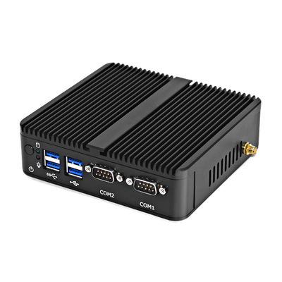 All-Aluminum Fanless Box PC Touch Monitor Industrial Embedded Box Computers Intel Elkhart Lake J6412/J641