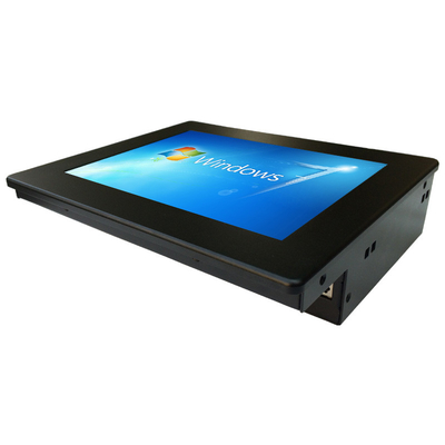 8'' Embedded Industrial LCD Rugged Monitor HD All In One Fanless Touchscreen PCs