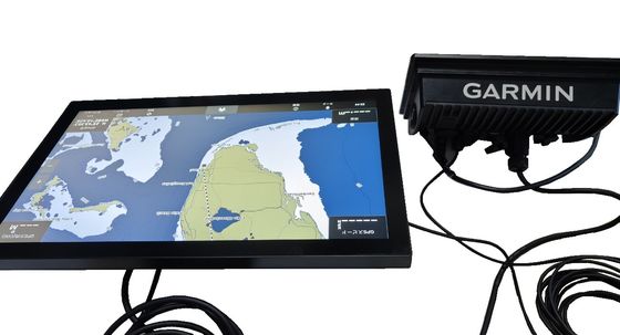 18.5" Full IP67 Aluminum Fanless Fishing Touch Monitor with 1500nits Sunlight Readable Display